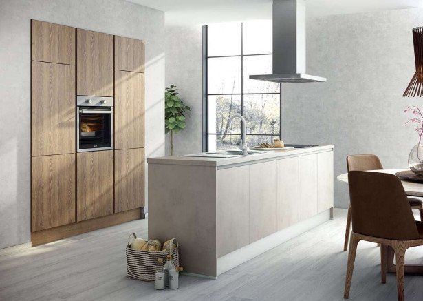 Inselküche aus Stein